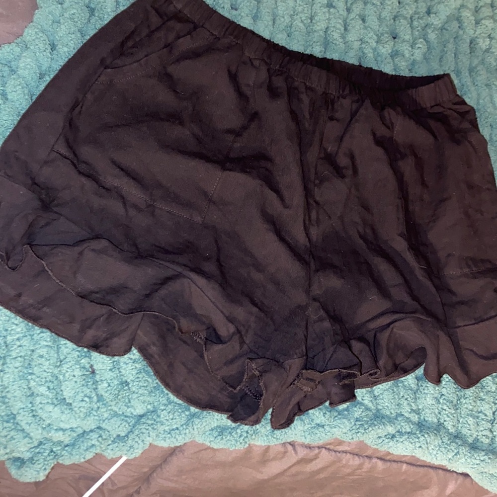 Black shorts